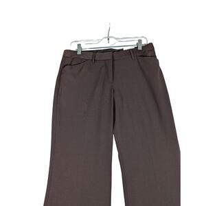 Bay Studios Jessica Brown Pants 10 P.Rise 10" W33 "Ins30.5"Leg Width 19.5" NWT
